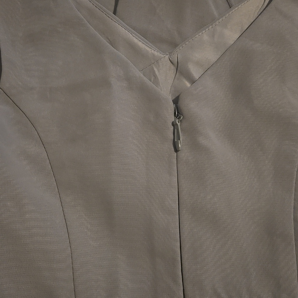 Azazie V-Neck Dress in Light Blue (2b) - Picture 9 of 9